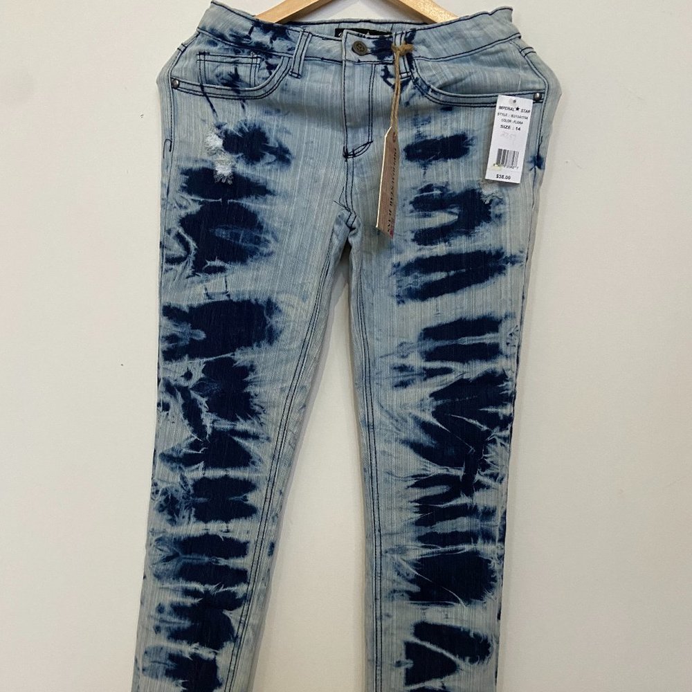 Bleached jeans